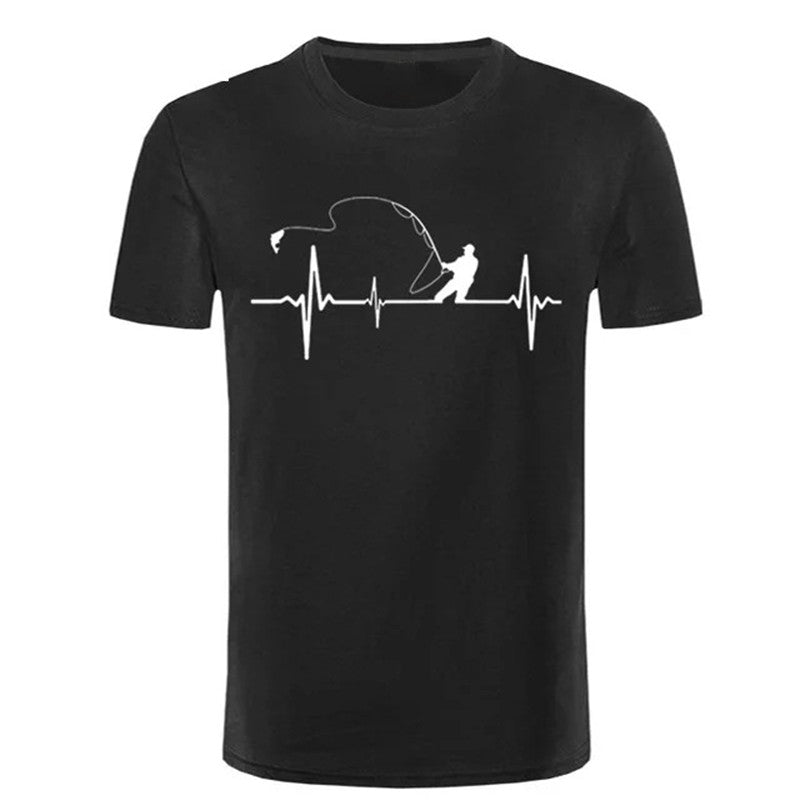 đ T-shirt PĂȘcheur â Battement de CĆur Fishing